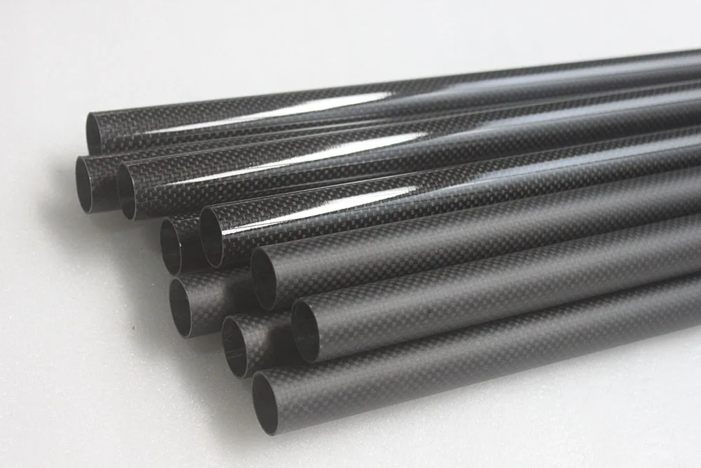 3k Carbon Fiber Tube 10mm 12mm 15mm 18mm 22mm 30mm 40mm 50mm Carbon
