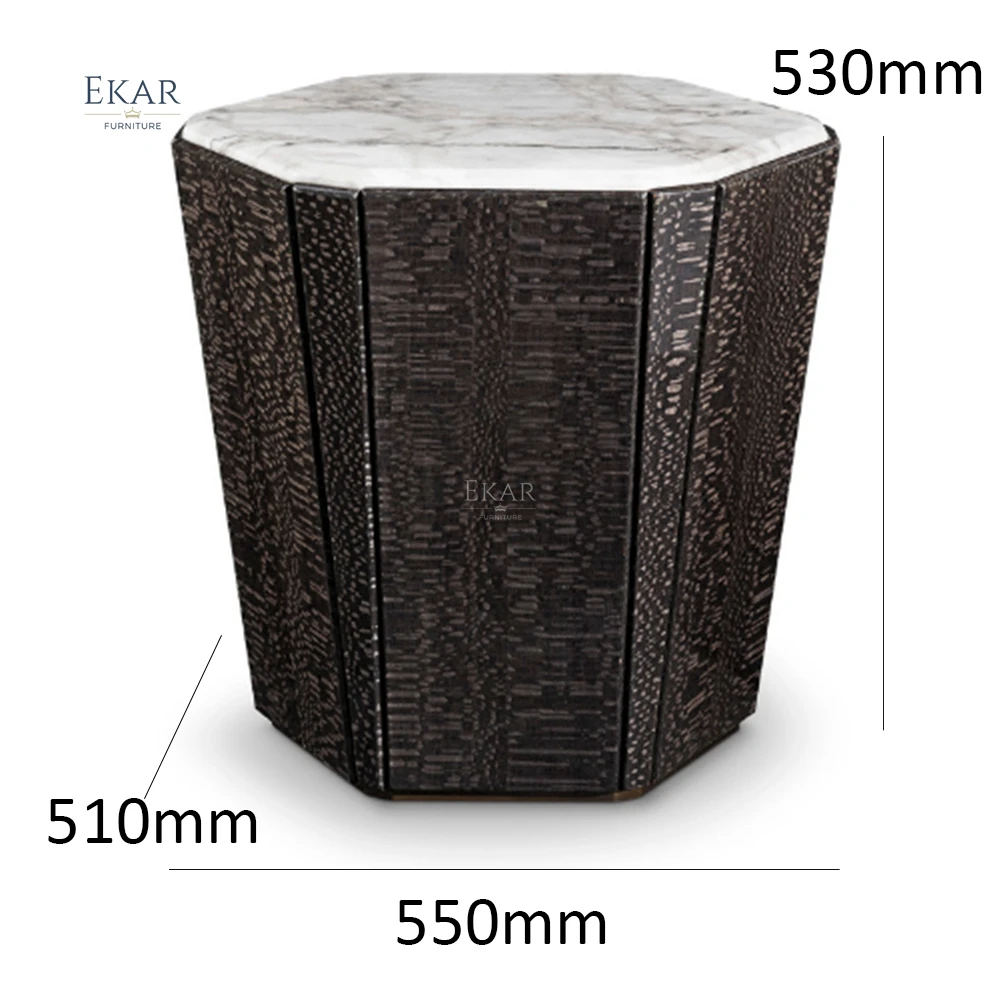 product ekar furniture light luxury side table modern for living room furniture marble side table-66