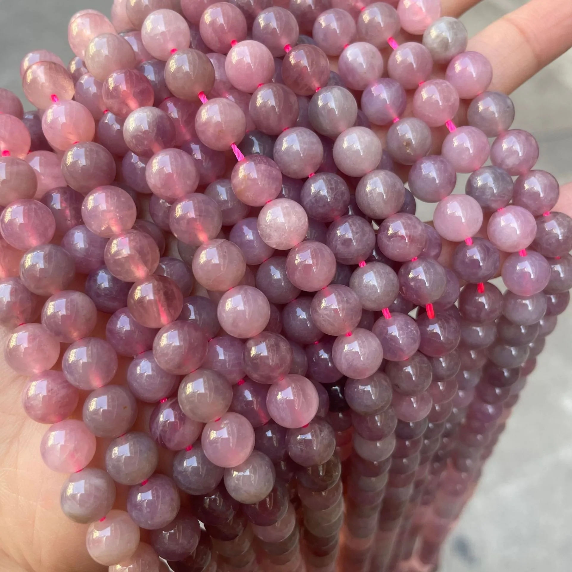 100% Natural Lavender shops Quartz Faceted Rondelle/Lavender Quartz Faceted Beads/Girasol Quartz Rondelle Beads/Quartz Beads/7 to 10 Mm/16