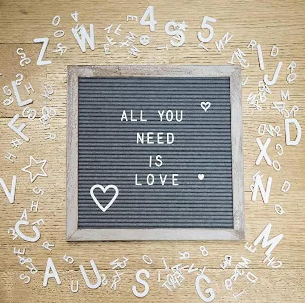 felt letter board
