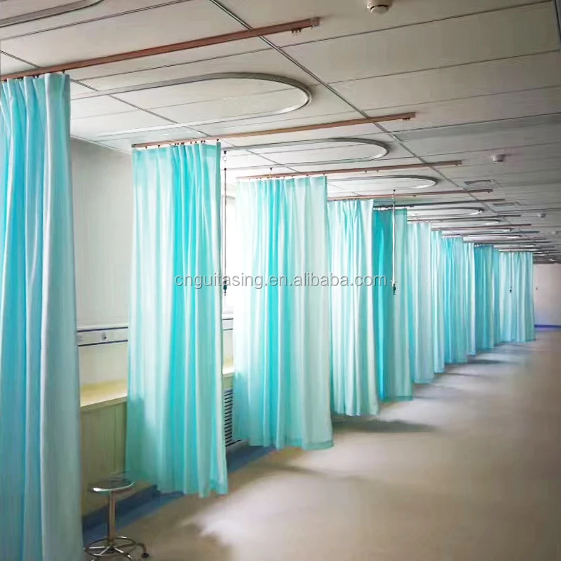 Cortina Médica Em Material De Poliéster À Prova De Fogo Para Os ...