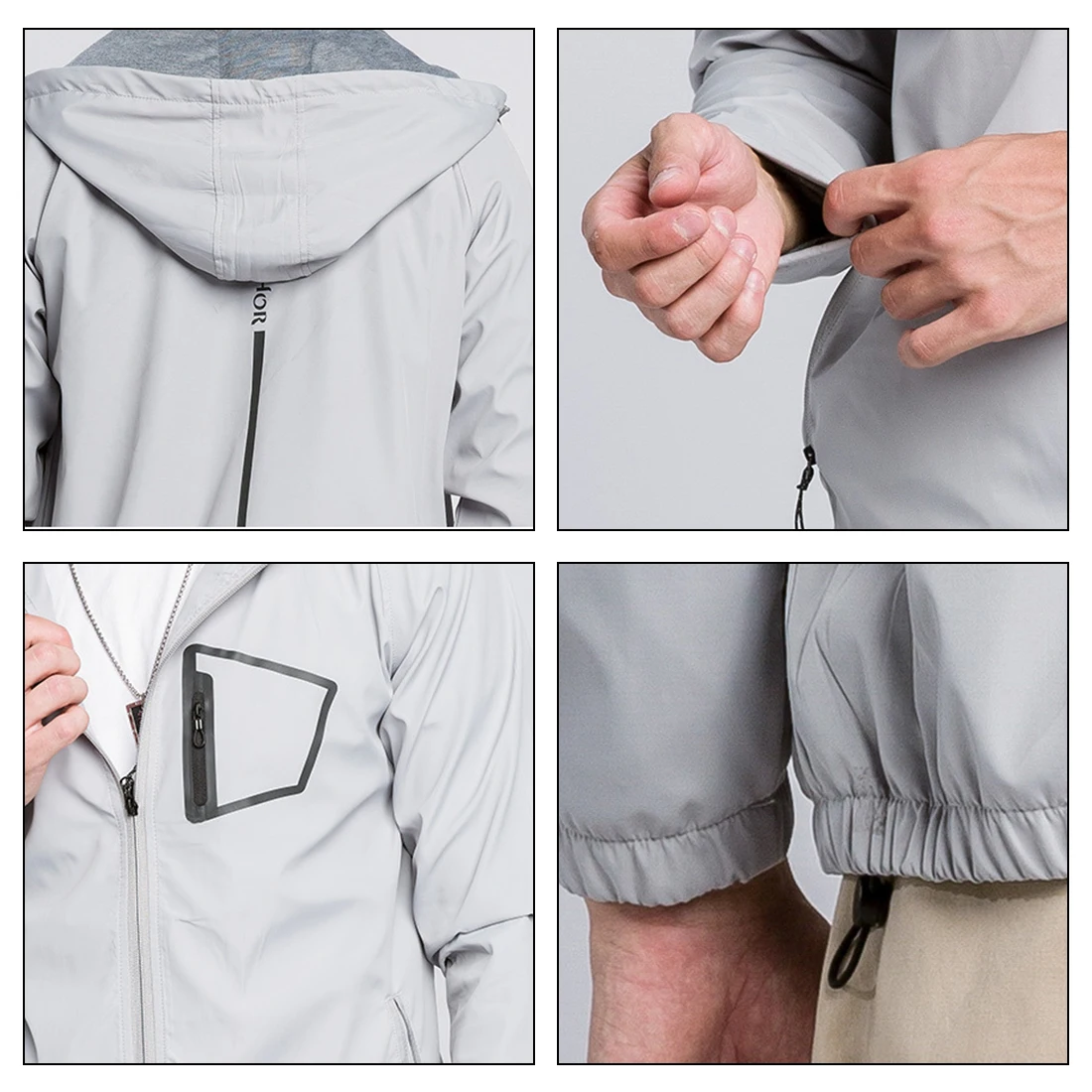 2020 时尚风格尼龙外套男士街头服饰外套防水男士定制涂鸦logo尼龙