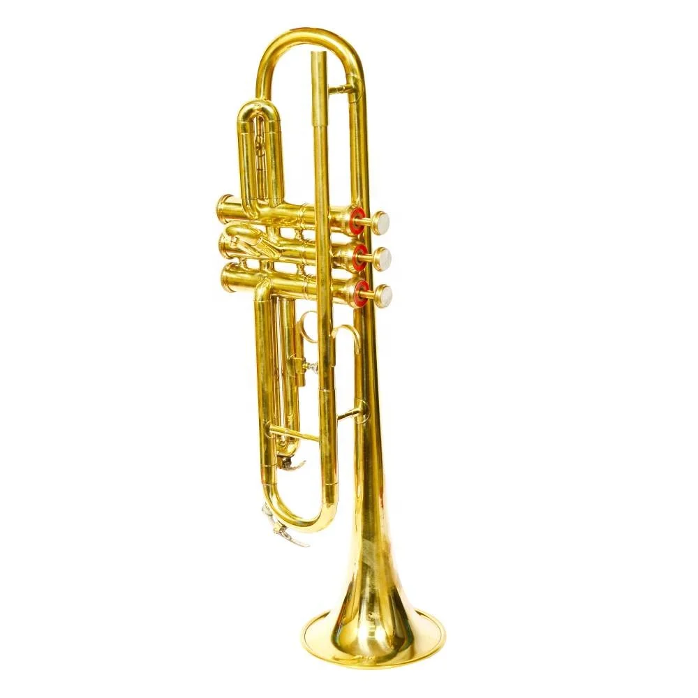 Hot Selling Brass Brass Standard B Flat Bb Trumpet Great Look & Sound ...