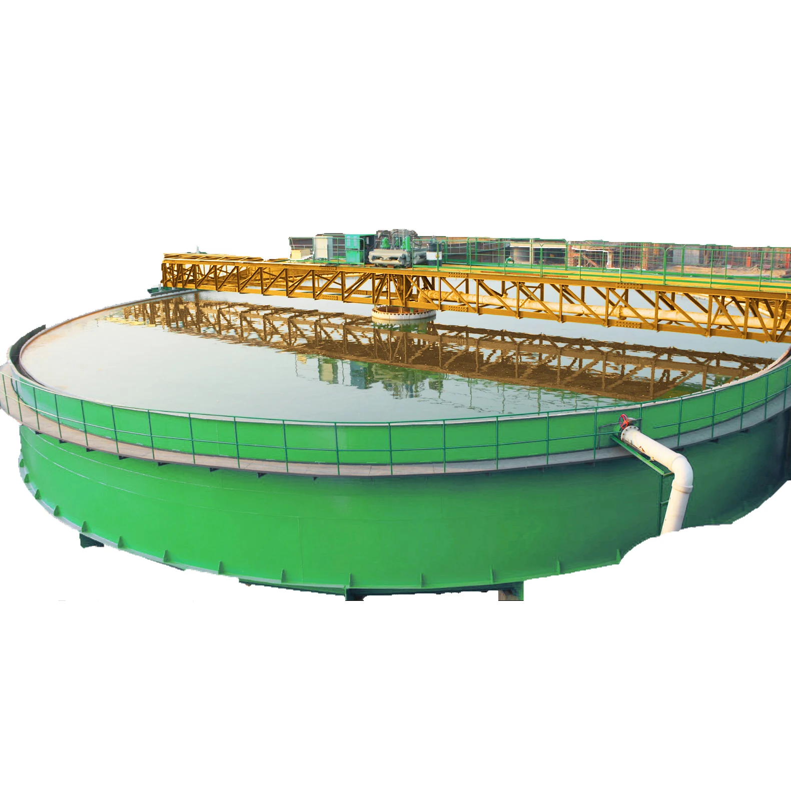 
Mining sludge thickener tank for tailing process 