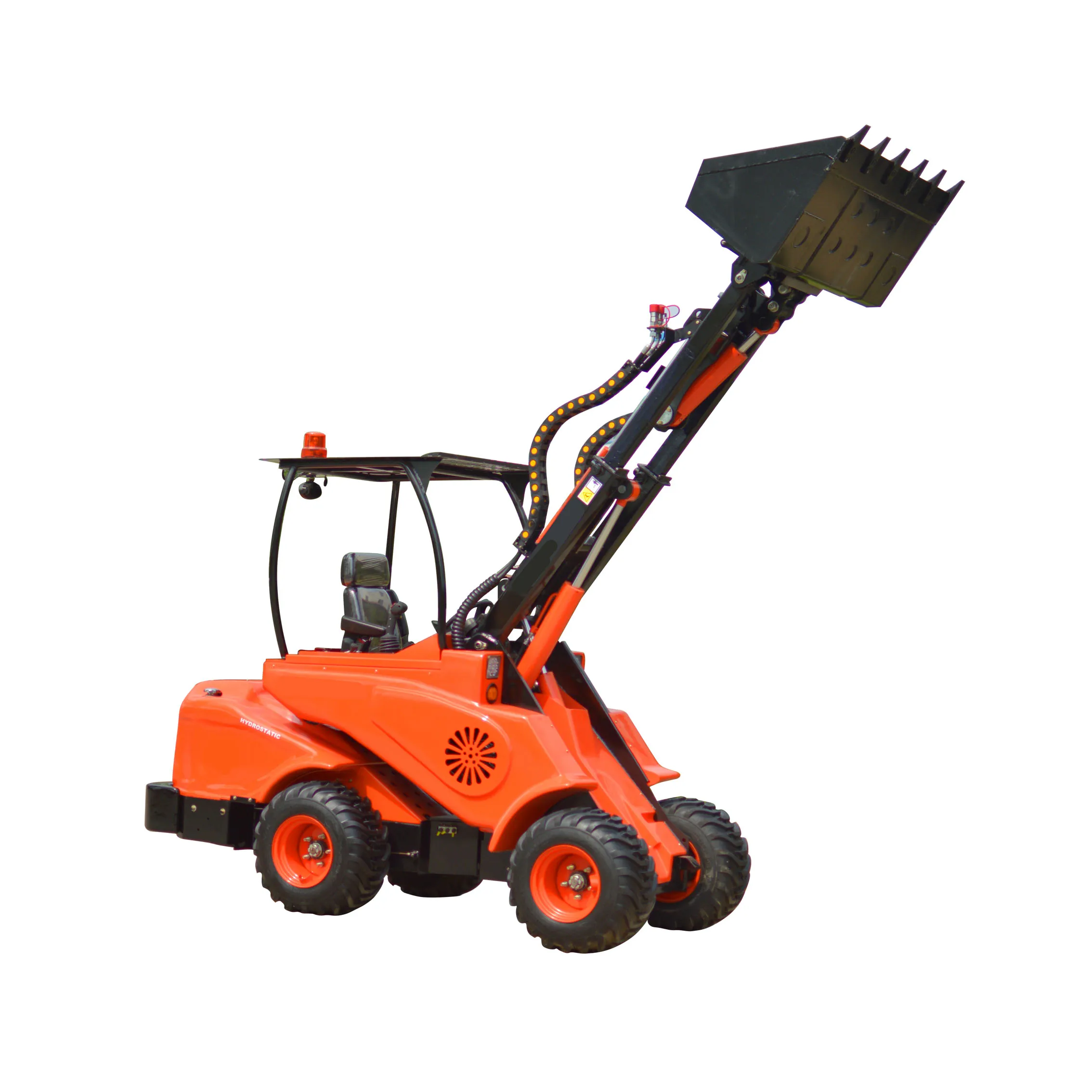 Articulated Front End Shovel Loader 25hp Ce Approval Mini Loader Dy620