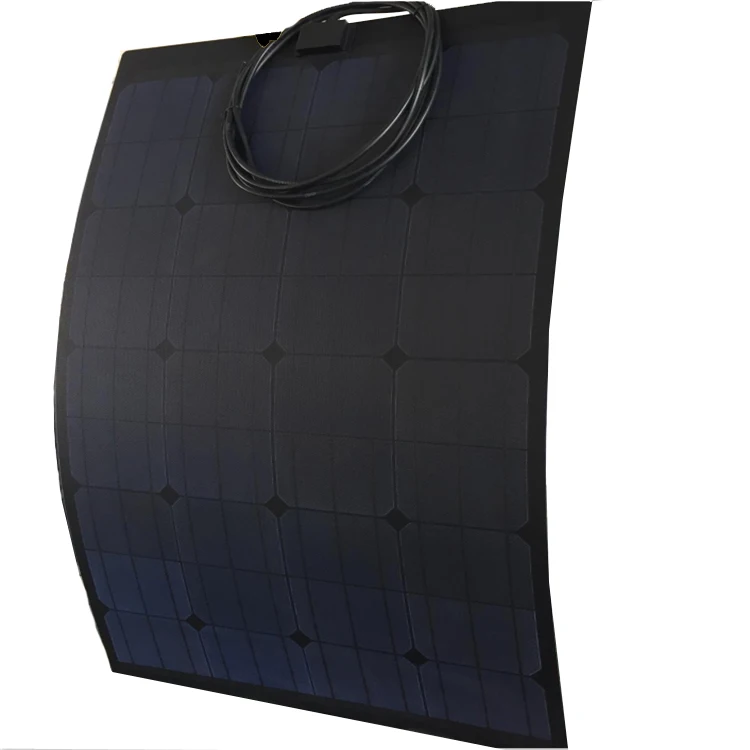 100w Semi Flexible Solar Panel,Solar Cell 36(4x9)number Of Cells - Buy ...