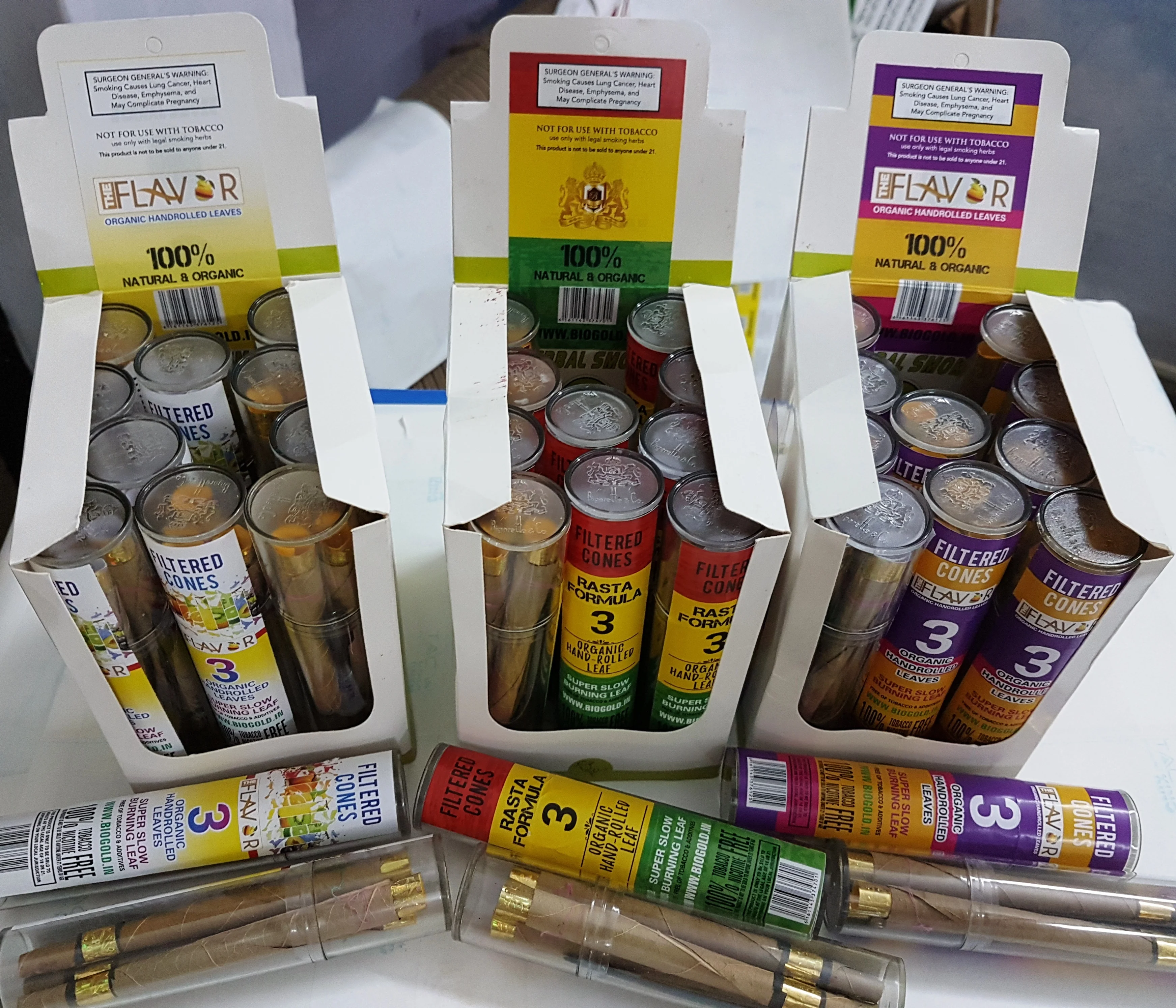 Leaf cones in clear tube pack..jpg