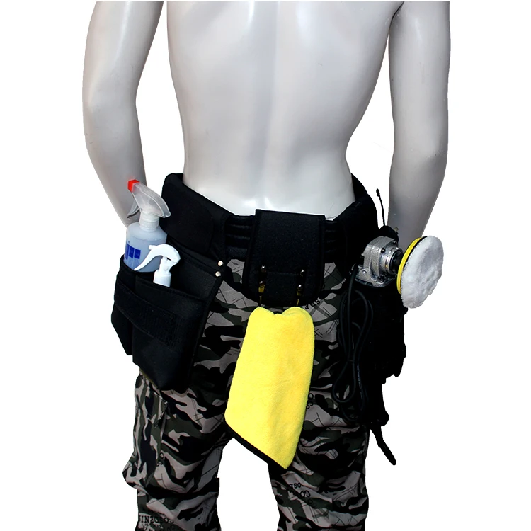 product 3pcs car detailing tools pouch bag polisher tool waist belt966-0