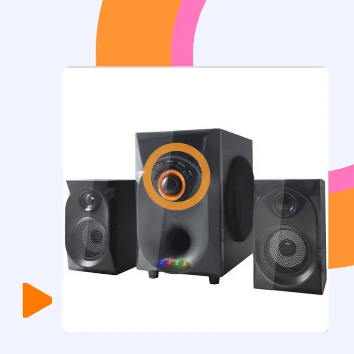 Altofalante Subwoofer,Som Surround,Home Theater 2.1 Ch,Sistema