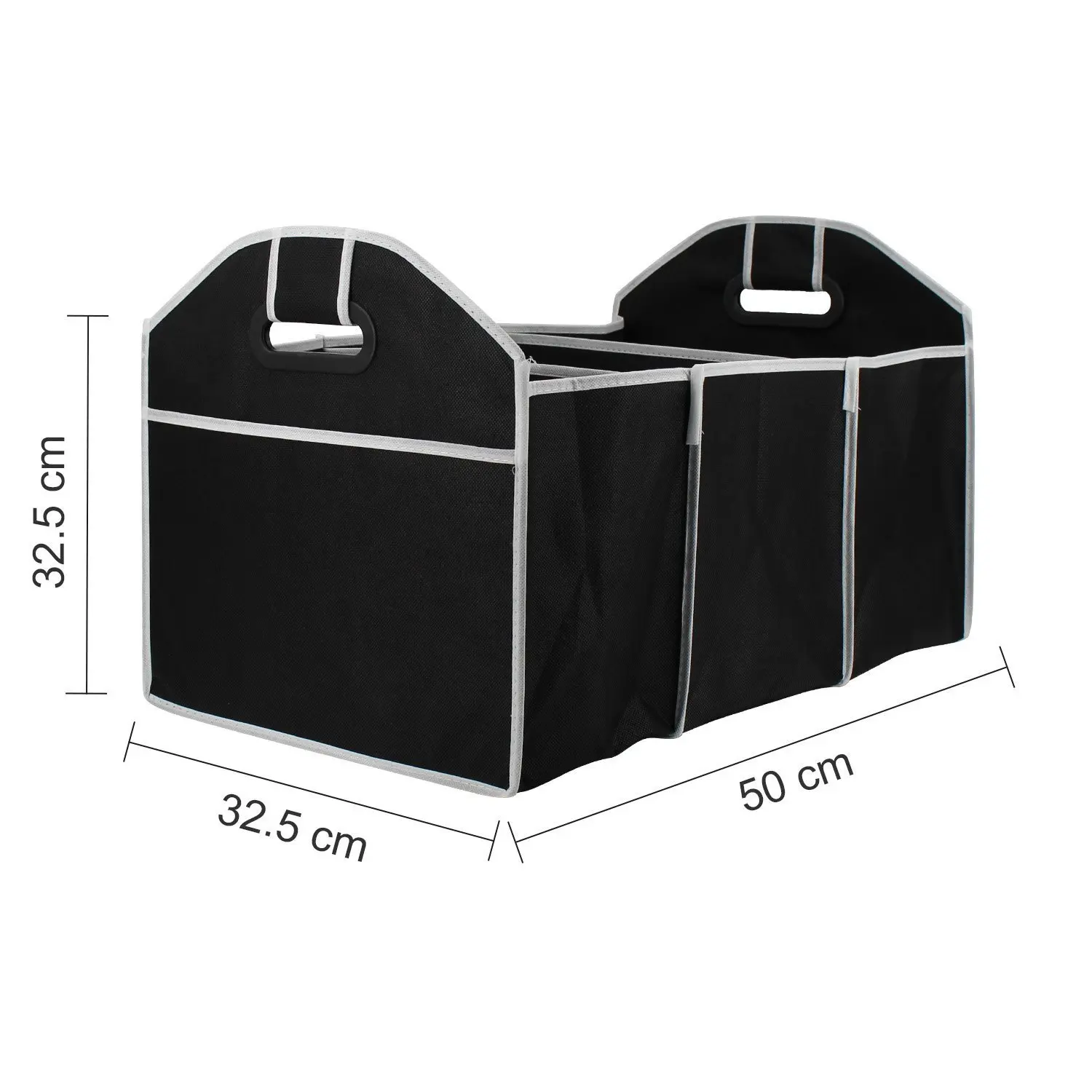 Travel Non-woven Oxford Car Set Trunk Organizer Foldable Storage Boxes ...
