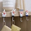 Behind Door Viscose Traceless Kitchen Wall Strength Sticking Hooks Cook Resin Stainless Steel Nailing Free Hook