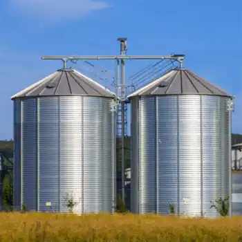 Hot Selling 500/1000/10000 Ton Grain Silo With Temperature Monitoring ...