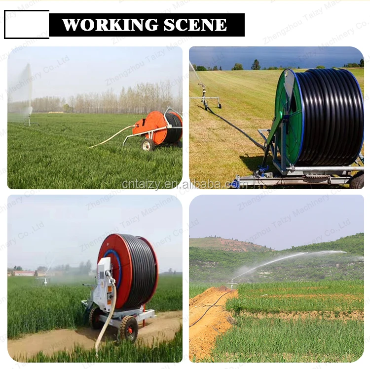 lawn sprinkler automatic 360 degree rotating irrigation mobile smart irrigation