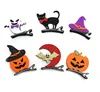 New Halloween Girl Alligator Hair Clips Ghost/Witch Hat/Pumpkin/Cat Baby Hairpin Hair Accessories Halloween Ball Dress Up