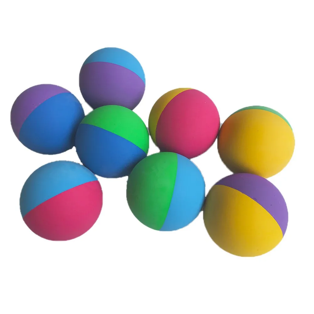 Multicolor High Elastic Rubber Hollow Ball American Standard Squash
