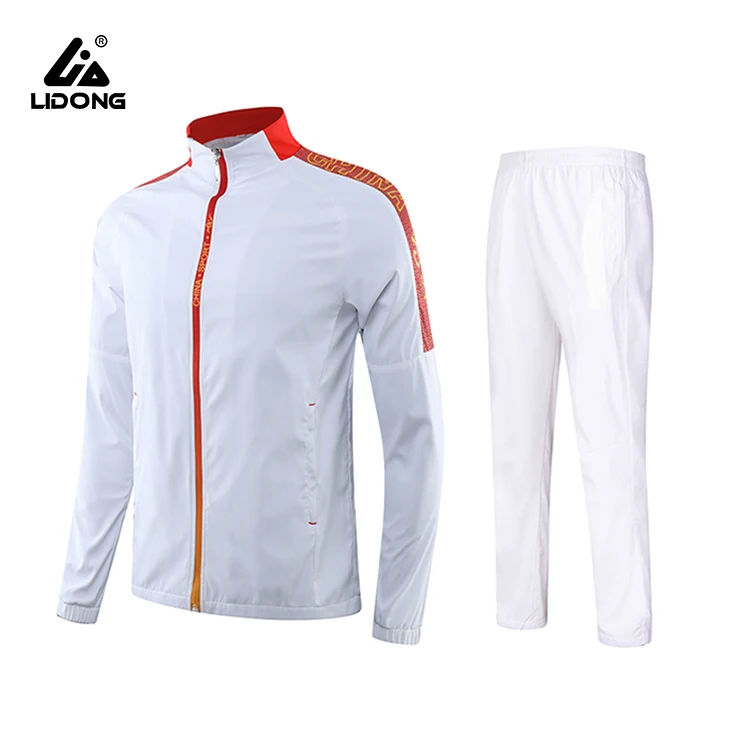 Customised Men Set White Tracksuits Wholesale Fashion Sportswear Men Tracksuit Buy Fashion