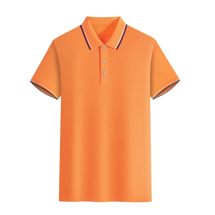 2022 Solid Color Polo Shirts For Men Custom Color High Quality And Low