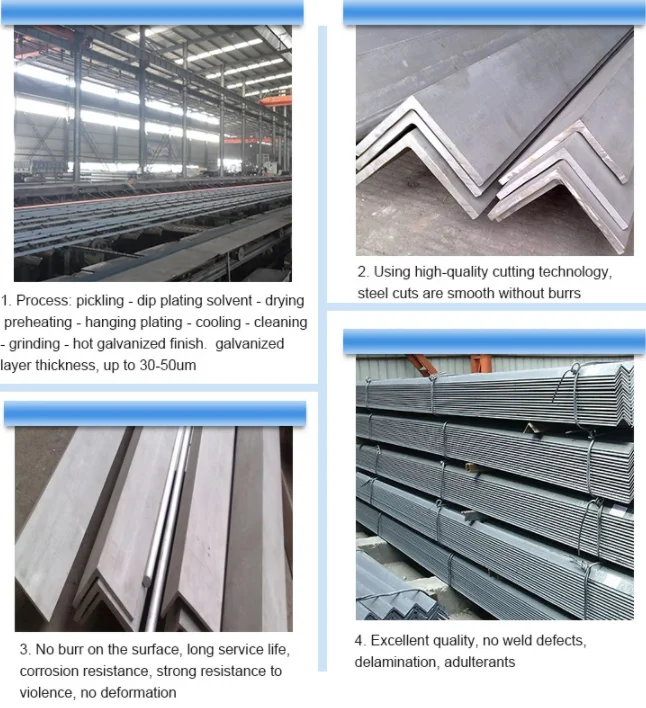 75x75 steel GB standard angle iron dimensions s235jr s355jr a36 ss400 angle steel price