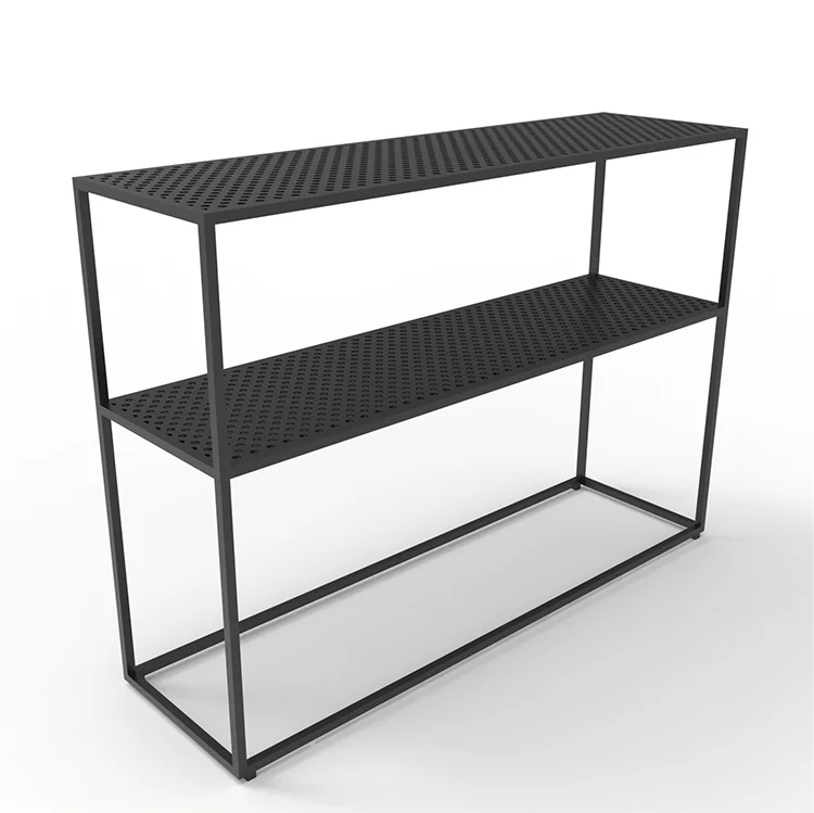 Modern Luxury Hallway Table Modern Natural Marble Home Furniture Black