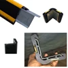 PVC rubber steel aluminum TOP laminated corner customer size wall corner guard protector parking corner guard PVC profile