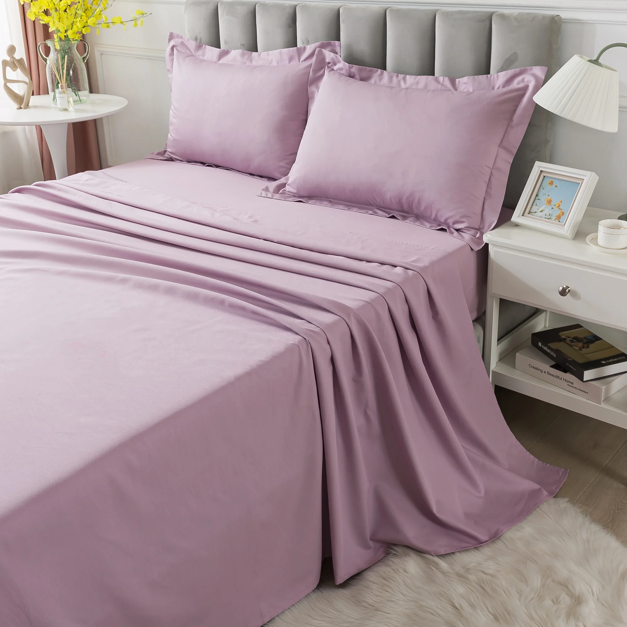 Urgarding Copper Infused Modal With Egypt Cotton Fourpiece Knit Bed Set Buy Copper Infused