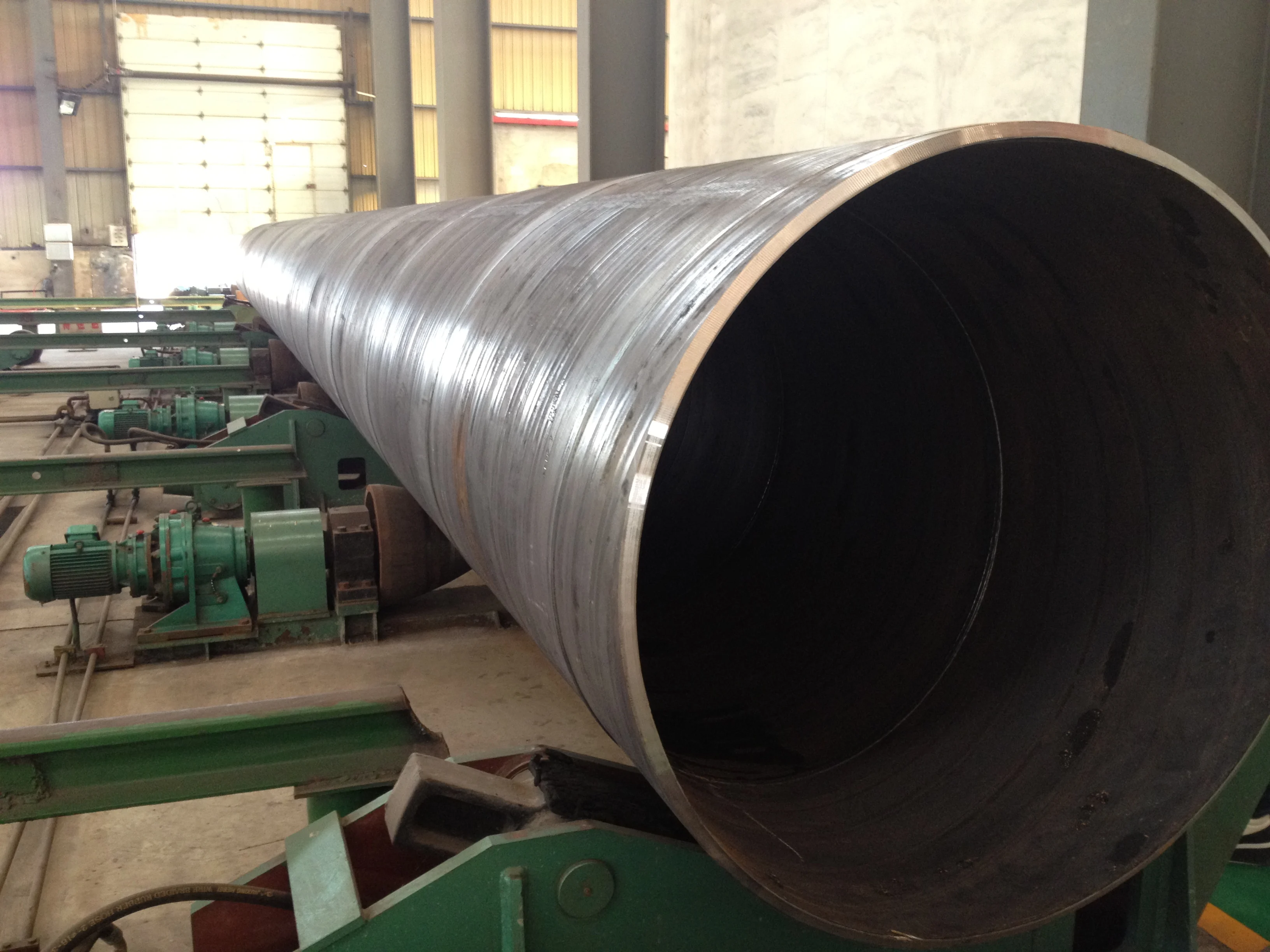 X Psl1 2 Dn400 Ssaw Weld Large Diameter Carbon Steel Galvanized Pile