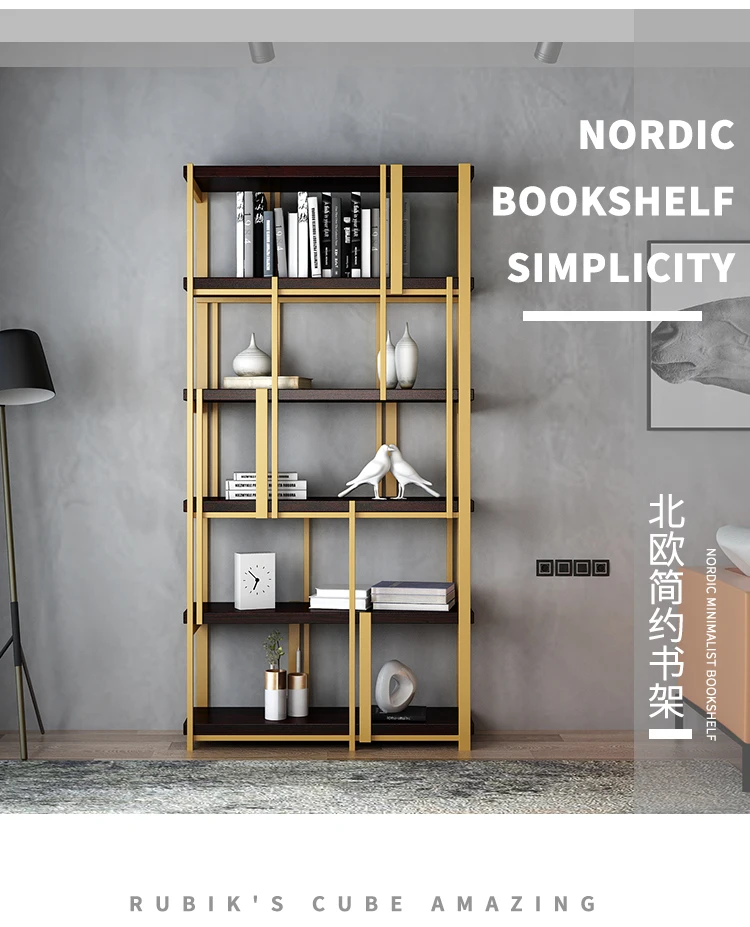 Simple Style Display Decorative Metal Wall Mounted Hanging Decoration Shelves