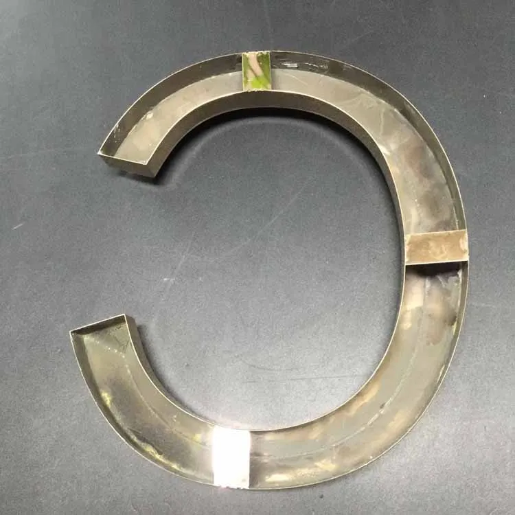 Seamless Soldering Metal Letters For Signage,Mirror And Brushed Finish