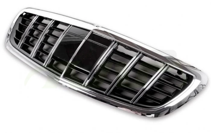奔驰w222 改装 grelle brabus 格栅卫士汽车镀铬格栅汽车网格