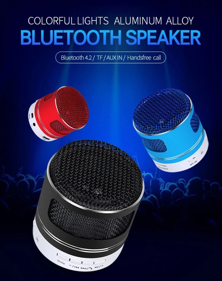 promotional gifts manufacturer Bluetooth speakers metal mini wireless speaker in China - ANKUX.COM