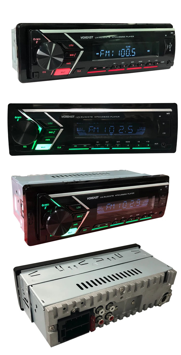 Car Stereo,4x45w Car Audio Fm Radio,Mp3 Player Usb/sd/aux Hands Free