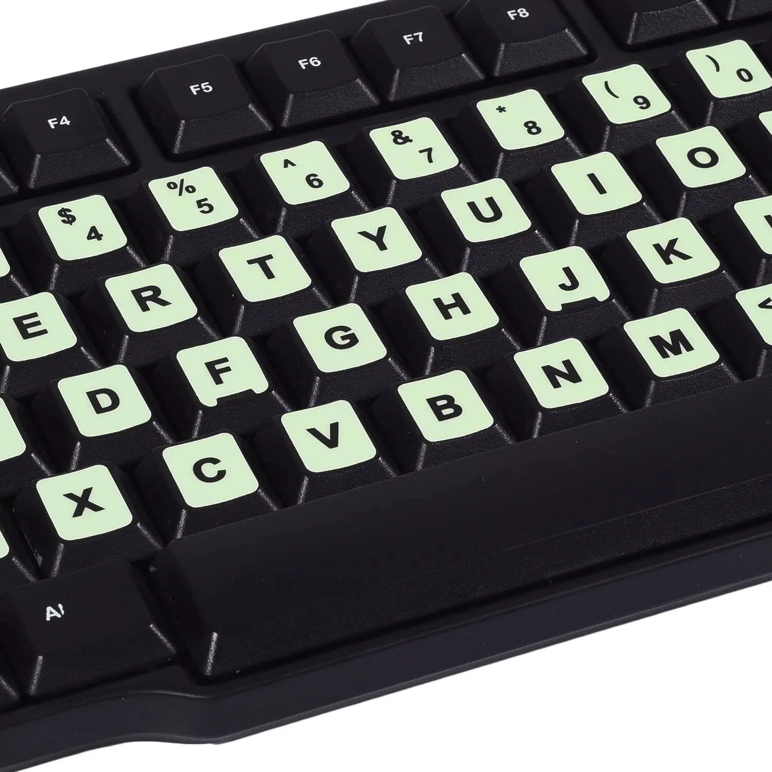 Custom Removable Glow In Dark Design Keyboard Laptop Stickers For