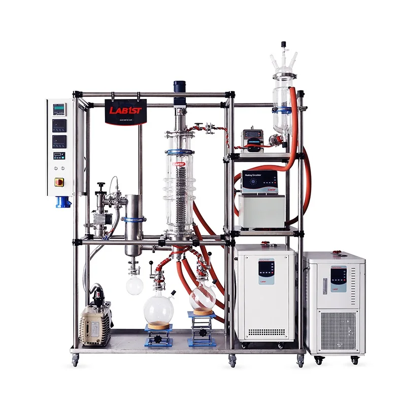 Lab1st 5kg/h Hybrid Molecular Distillation Wiped Film Distillation Unit ...