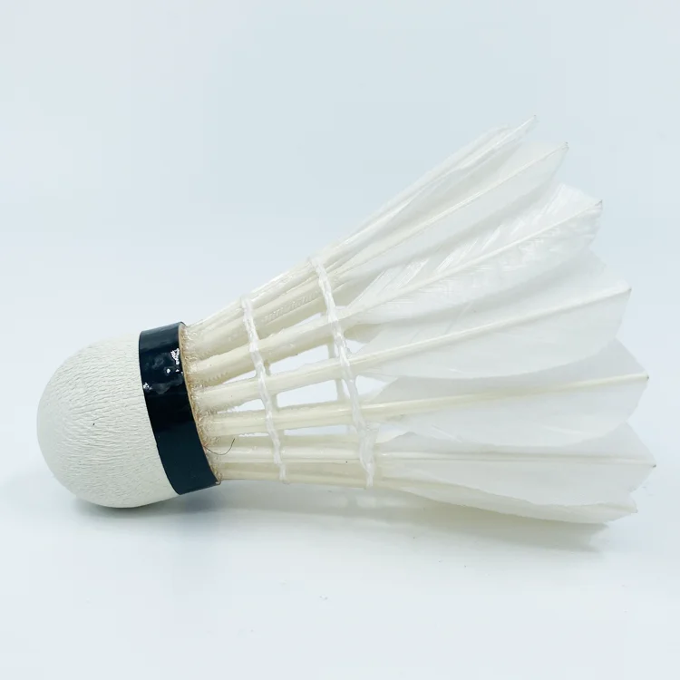 Factory Super durability OEM Available 3rd class Duck Feather Shuttles Badminton ball Badminton Shuttlecock Birdies details