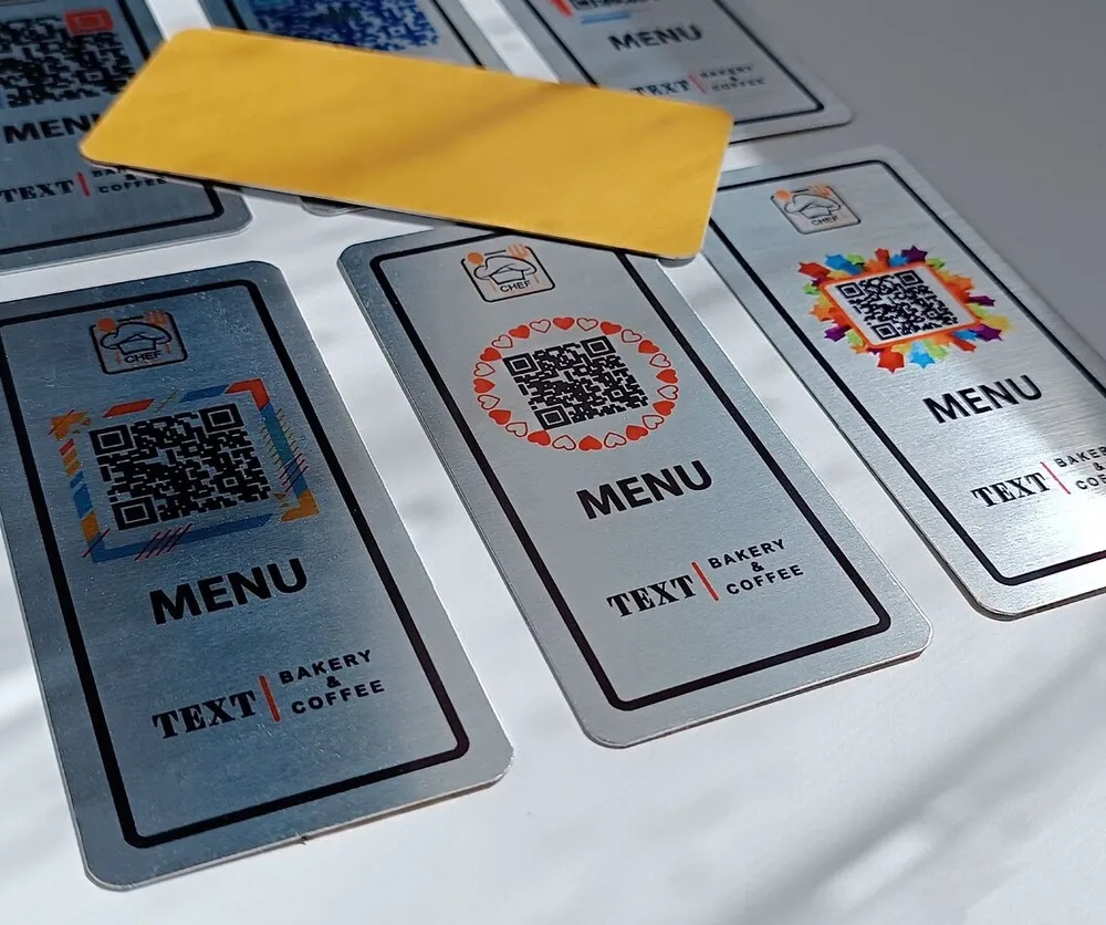 Custom Metal Plate With Qr Code For Electronic Devices Buy Custom