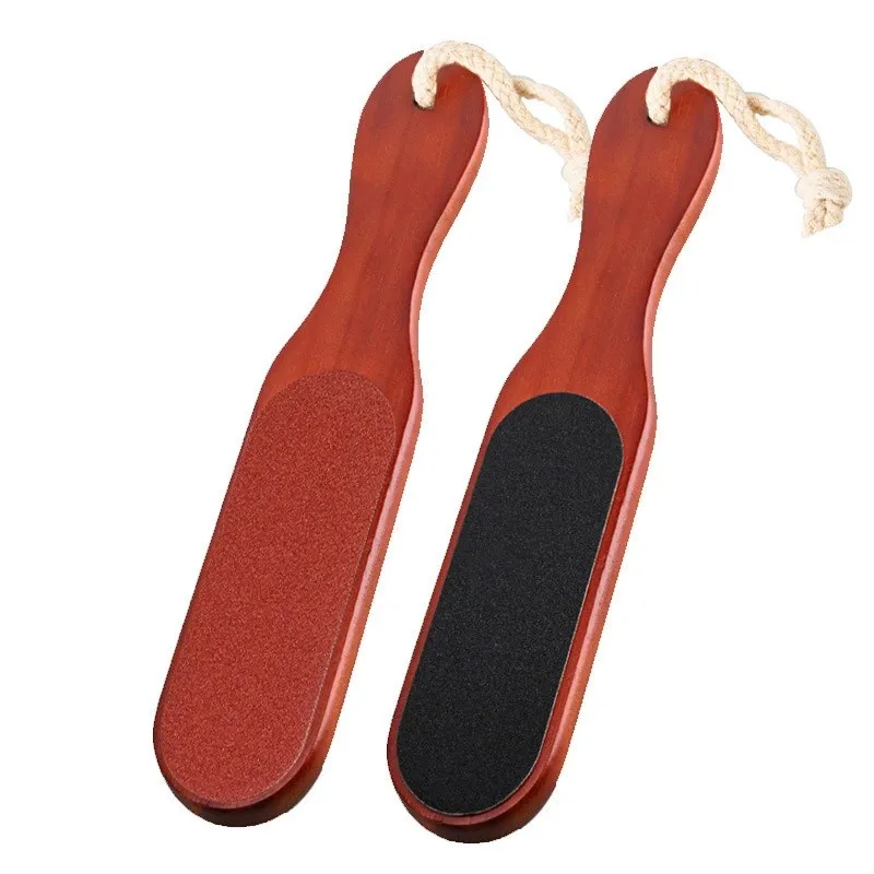 product chinese factory foot file wood foot file  pedicure tool nickel foot file callus remover-2