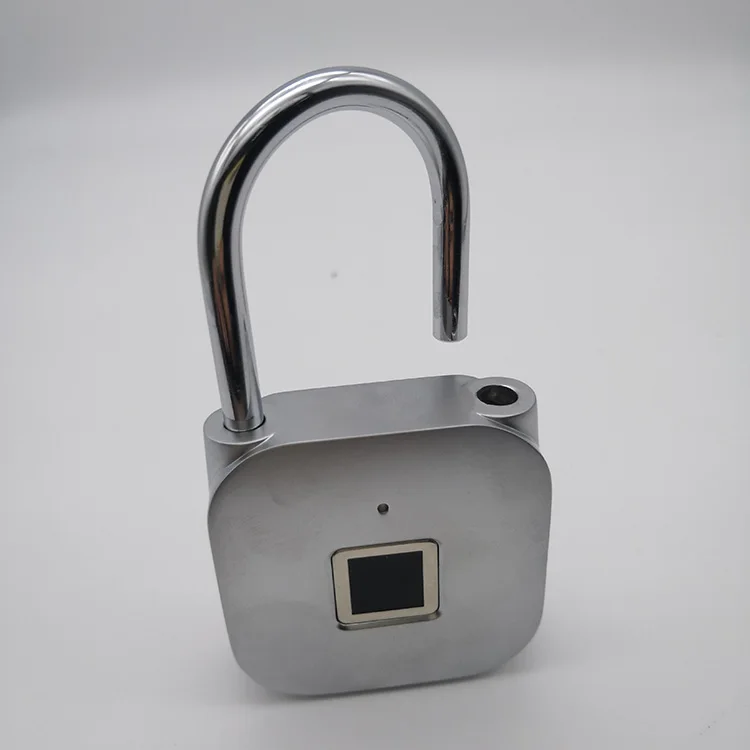 Smart Fingerprint padlock USB Rechargeable Waterproof Anti-Theft Security finger print Padlock