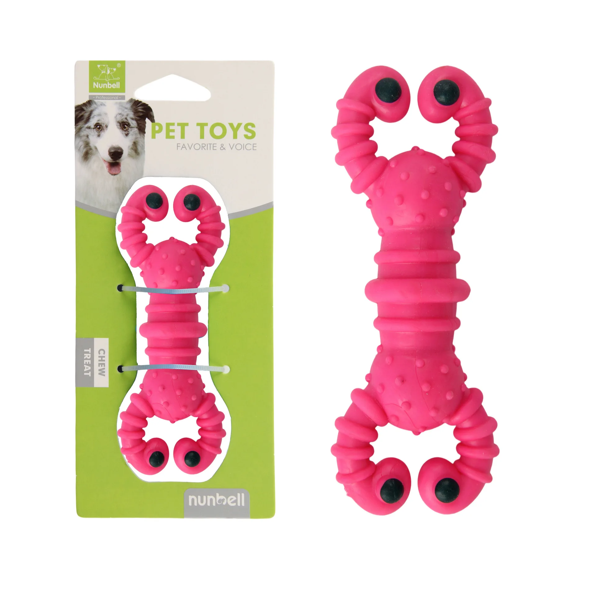 TPR Dog Molar Tooth Cleansing & Bite Relieving Interactive Training Pet Toy
