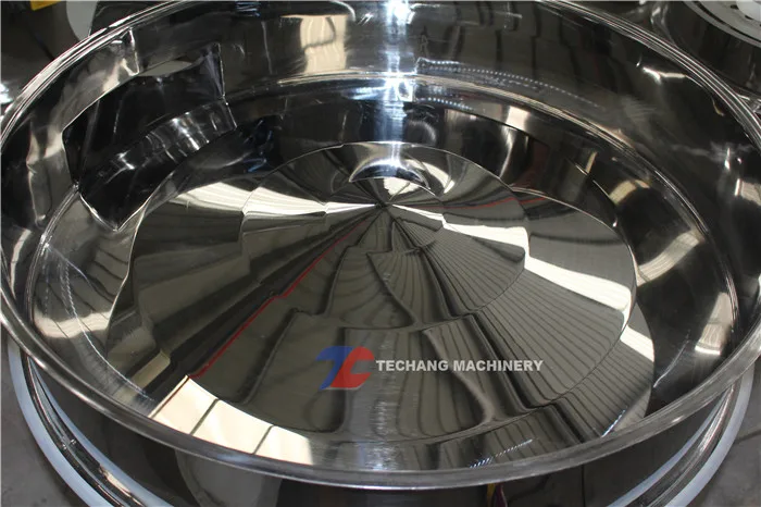 Stainless steel rotary vibrating screen/ circular vibrating sieve for starch
