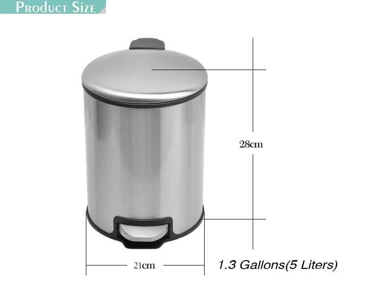 High Quality 5l Recycling Bins For Hotels/waste Bin Hotel Room With