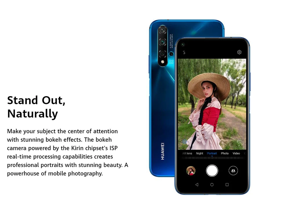 global version huawei nova 5t yal-l21 8gb 128gb mobile phone