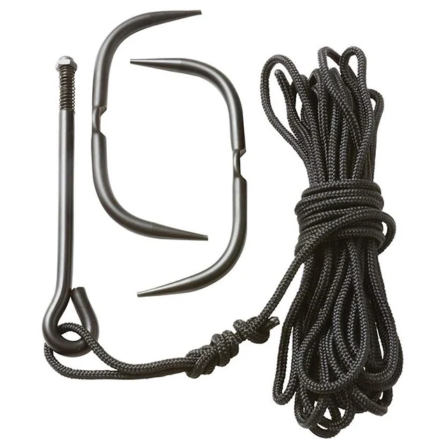 Stainless Steel Four Climbing Claws Grappling Hook For Outdoor Camping
