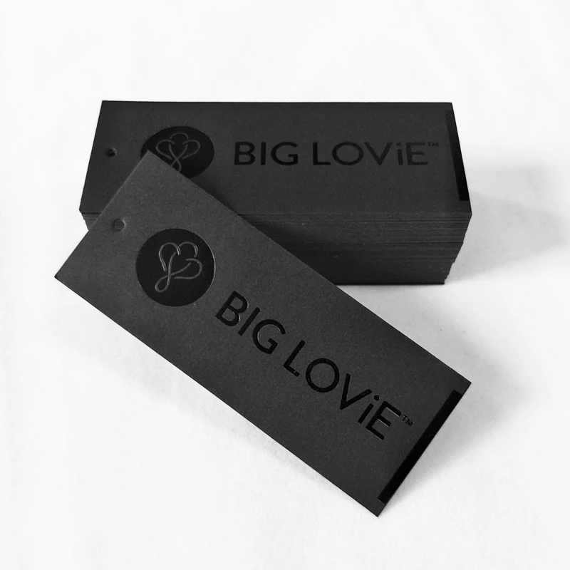 Luxury Hang Tag Set For Jeans Clothing,Garment Accessories Embossed