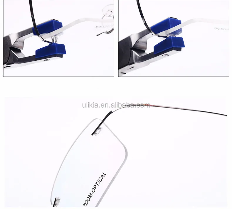 Rimless Glasses Frame Eyeglass Optical Kit Plier Repair Disassembly