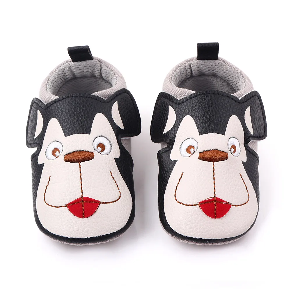 Lovely Dog Design Baby Shoes Boy Girl Walking Shoes Children Casual Shoes Wholesale factory