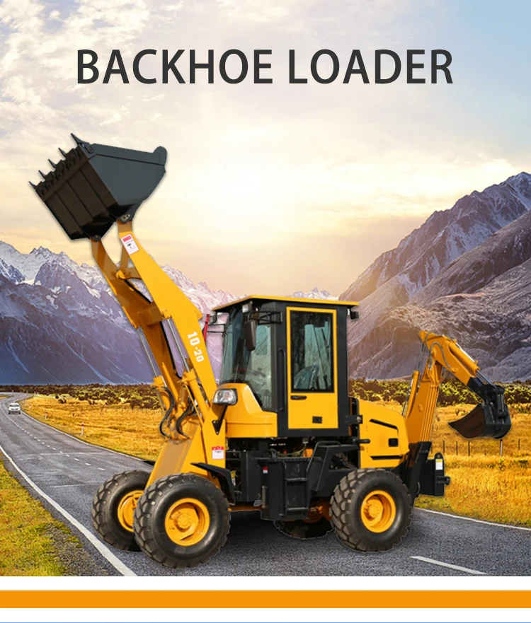 Factory Sale Mini Backhoe Loader Jdy1020 Backhoe Excavador Loader 3