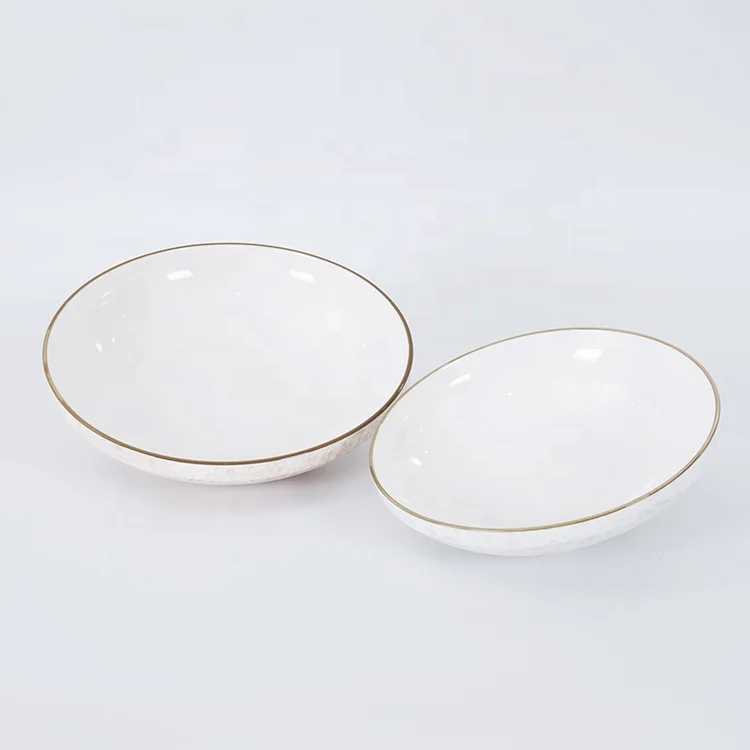 custom ceramic mixing bowl set