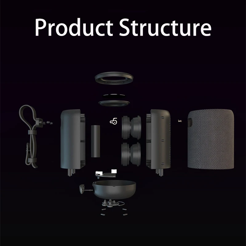 OEM ODM Mobile Phone Speaker Stereo Waterproof Portable Wireless Bluetooth Hands Free Speakers - ANKUX.COM
