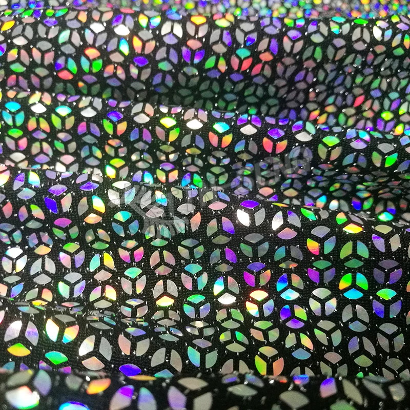 Shiny Color Changing Holographic Sequin Fabric