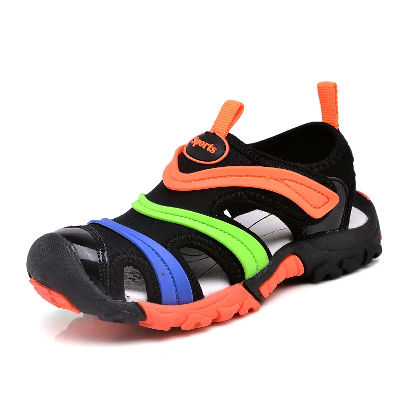 
2019 Hot Sale Closed Toe Fashion Baby Children Kids Sport Sandals Shoes for Boys and Girls 